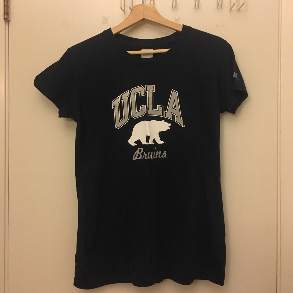 UCLA Russell athletic T-shirt navy blue size L